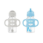 Dr. Brown's Milestones Wide-Neck Sippy Straw Bottle by DrBrowns