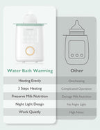 Momcozy Retain Nutrients Bottle Warmer, 9-in-1 Baby Bottle Warmer - Image 5