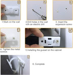 Anti-Tip Furniture Wall Anchor Straps, Wall Anchors Straps Kit - Image 4