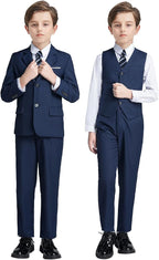 Boys' 5 Piece Formal Suit Set - Image 3
