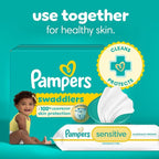 Pampers Baby Wipes, Water Based Wipe, Clinically Proven, Hypoallergenic - Image 8