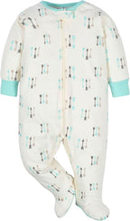 Gerber Baby Boys 4 Pack Sleep 'N Play Footie - Image 3