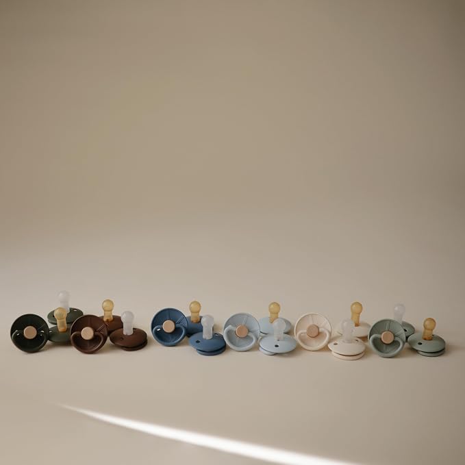 FRIGG Little Viking Natural Rubber Baby Pacifier 2-Pack | Made in Denmark | - Image 7