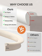 Baby Proof Edge Corner Protector, 16.4FT 0.47''Th L-Shape Furniture Corner & - Image 6