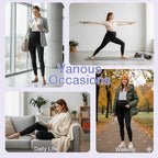 GROTEEN 3 Pack Women's Maternity Leggings - Image 5