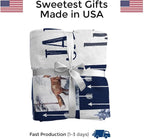 MDPrints Global Woodland Personalized Baby Blankets - Image 4