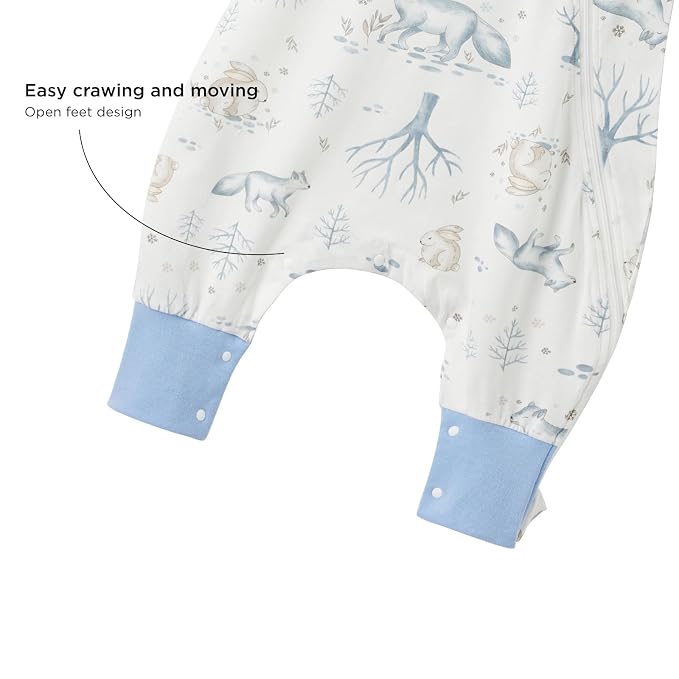 Duomiaomiao 2 Pack 0.5 TOG Toddler Sleep Sack 24-36 Months 100% Cotton - Image 3