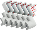 12 Pack Corner Protector Baby Proofing Corners and Edge Guards, Soft Safety by USfloatwishes