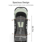 Gravity Folding Baby Stroller - Image 2