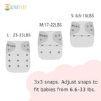 ALVABABY Baby Cloth Diaper 6 Pack - Image 6