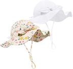 Baby Girl Sun Hat Summer Foldable Beach Hats by Weradau
