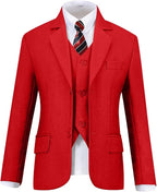 Visaccy Boys Suits Slim Fit Dress Clothes Ring Bearer Outfit - Image 3