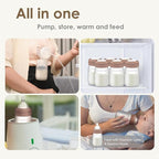 Maymom Wide Neck Breastmilk Collection n Storage Bottle 5.4 oz; Re-markable - Image 8