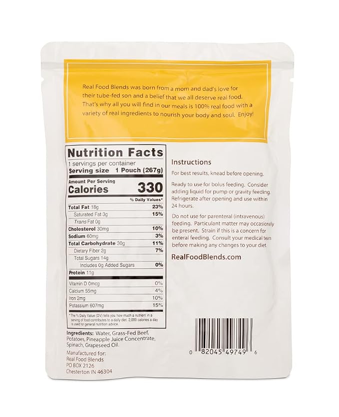 Real Food Blends Beef, Potatoes & Spinach - Image 4