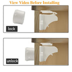 Vmaisi Adhesive Magnetic Cabinet Locks - Image 4