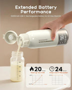 Portable Bottle Warmer for Travel, 20 oz Large Capacity Bottle Warmer On The Go - Image 3