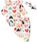 Aalizzwell Preemie Newborn Infant Baby Girls Clothes Ribbed Romper Bodysuit by Aalizzwell