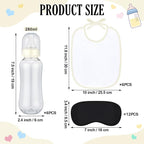 Leinuosen 24 Pcs Baby Shower Blindfold Feeding Game Set Include 6 Plastic Chug - Image 2