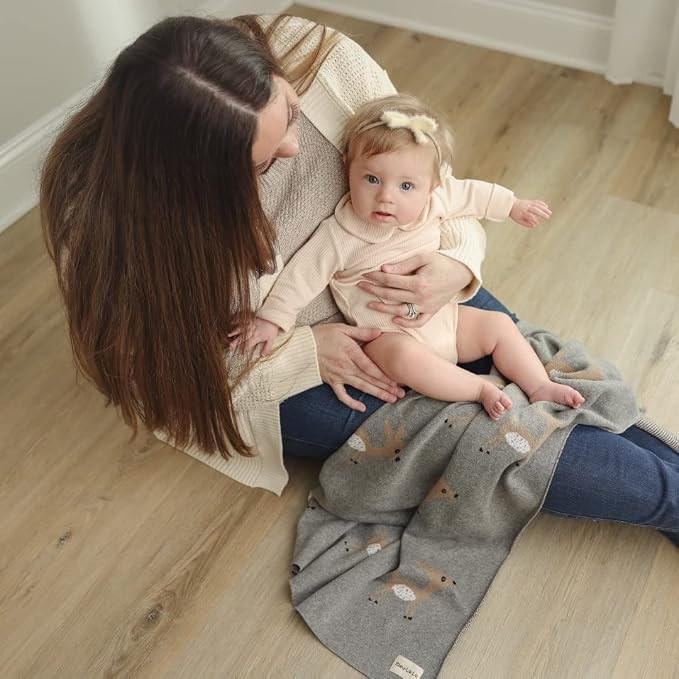 Knit Baby Swaddle Blanket - Image 7