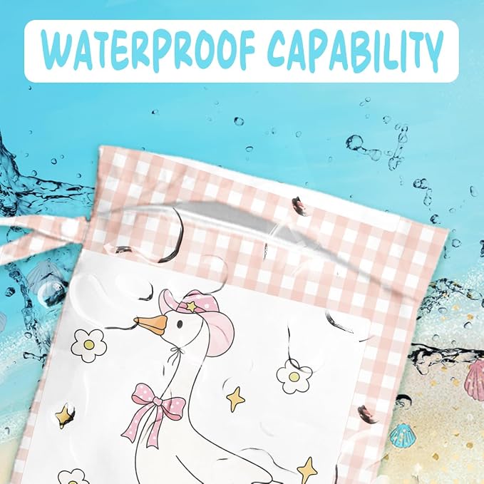Wet Bag for Baby Swimsuit Kids Wet Dry Bag for Breast Pump Parts Diaper Bag - Image 3