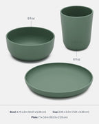 Lalo Big Bites Kids Dinnerware Starter Set - Image 4