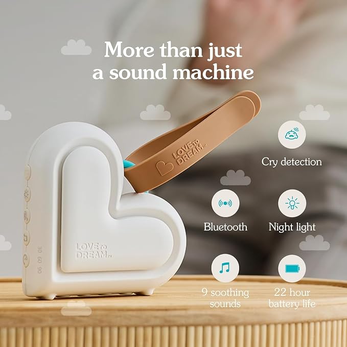 Love to Dream Sleep Machine, Baby White Noise Machine - Image 4