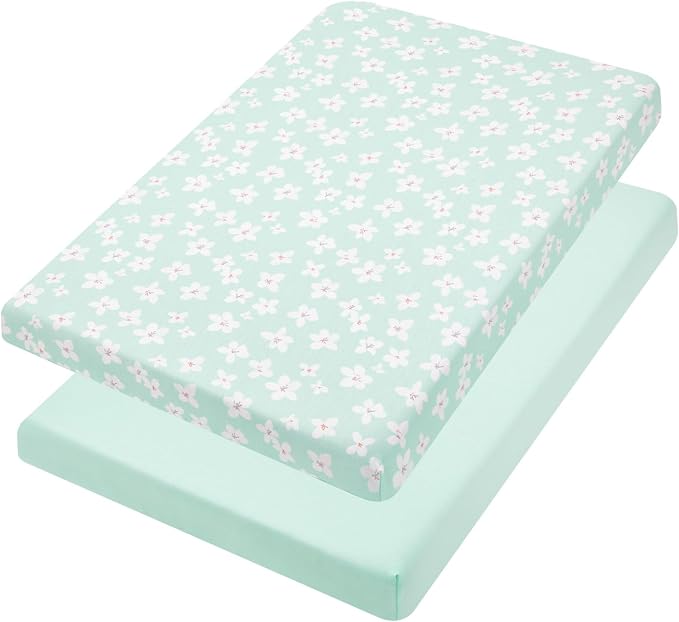TILLYOU Mini Crib Fitted Sheets - Image 7