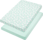 TILLYOU Mini Crib Fitted Sheets - Image 7
