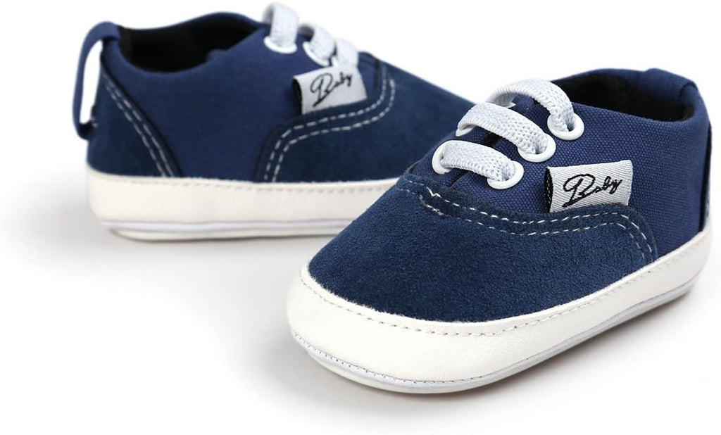 Morbido Infant Baby Boys Girls Canvas Sneaker Toddler Slip On Anti Skid Newborn by ohsofy