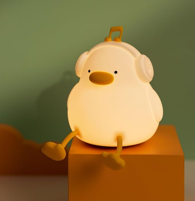 DREAMING MY DREAM Cute Duck Night Light, LED Squishy Novelty Duck Lamp by Unknown