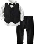 ARTMINE Toddler Boy Clothes Suit Gentleman Wedding Outfits, Formal Dress by Artmine