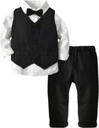 ARTMINE Toddler Boy Clothes Suit Gentleman Wedding Outfits, Formal Dress by Artmine