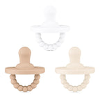 Ryan & Rose Cutie PAT All-in-One Pacifier and Teether Massaging Teething Ring by RyanAndRose