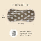 Dodo Babies 5-Pack Baby Burp Cloths - Image 6