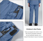 Boys Suit for Kids Teens Formal 5 Piece Tuxedo Suit Set - Image 5