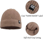 JANGANNSA Simple Knitted Baby Beanie Hip-Hop Boys Winter Hat Toddler Kids Bonnet - Image 4