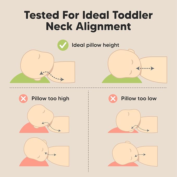 KeaBabies 2-Pack Toddler Pillow 13x18 - Image 6