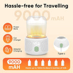 Baby Bottle Warmer, Maypott Portable 3 Minutes Fast Milk Warmer - Image 7