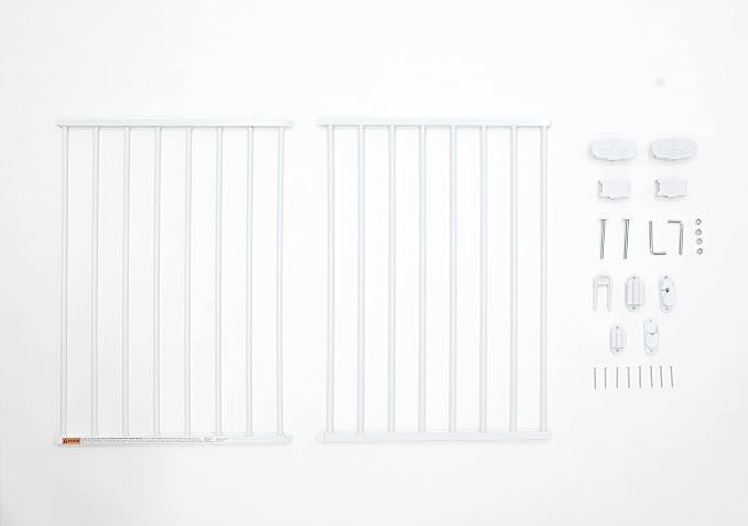 Regalo 2-in-1 Extra Wide Stairway and Hallway Walk ThroughBaby Safety Gate - Image 5