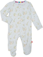 Magnetic Me Boys Modal Magnetic Baby Footie Pajamas | Silky Soft Modal Fabric | by magneticme