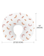 Nursing Pillow Covers 2 Pack, Muslin Nursing Cover - Image 2