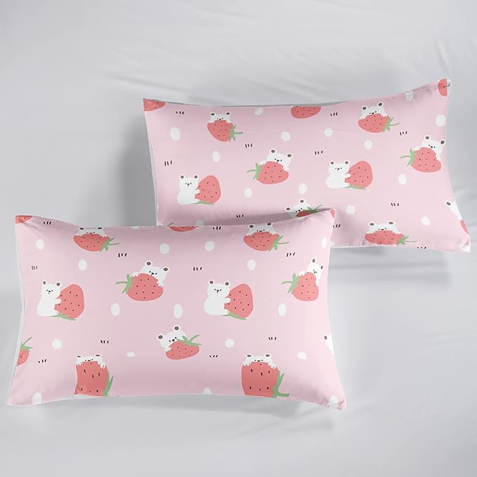QOOMO Cartoon Bear Comforter Queen Size, Down Alternative, Soft and - Image 6