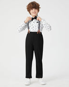 Toddler Boy Outfit Boy Dress Shirt - Image 4