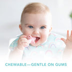 Bumkins Baby Utensils Set, Chewtensils Silicone Spoons - Image 4