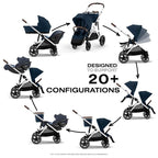 Cybex Gazelle S Stroller Modular Double Stroller - Image 6