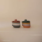 mushie Stackable Bath Boats Toy | Floating Bathtub Toys - Image 4