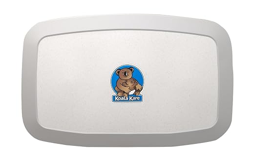 Koala Kare KB200-05 Horizontal Wall Mounted Baby Changing Station by KoalaKare