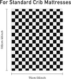 Checkered Baby Blankets for Boys, Comfy Durable Blanket - Image 7