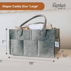Parker Baby Co. Diaper Caddy - Image 6