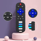 2-Pack Baby Teething Toys-TV Remote Control Shape Silicone Infants Teething Toys - Image 6